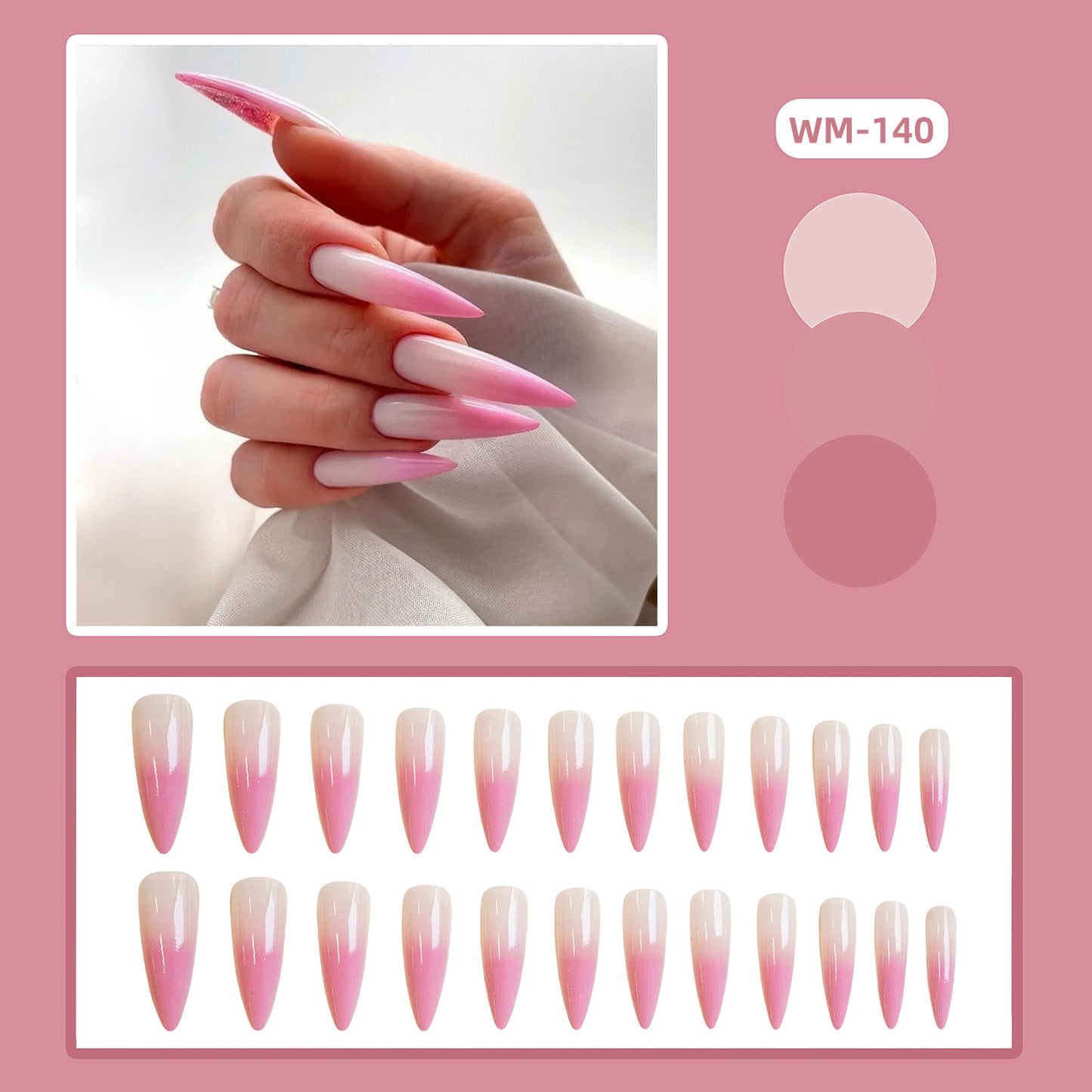 Detachable nail /press on nails